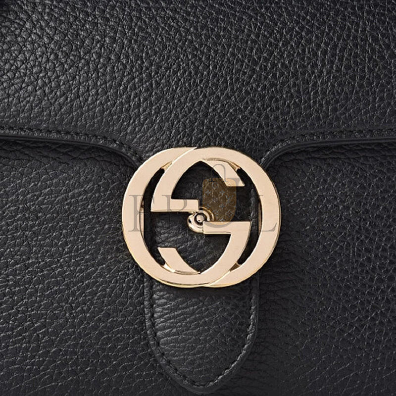 GUCCI INTERLOCKING GG SHOULDER BAG 510304 (20*15*7cm)